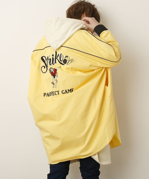 DOUBLE NAME（ダブルネーム）の「刺繍ボーリングシャツ