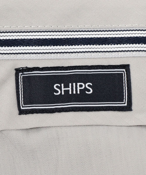 SHIPS（シップス）の「SD: 【ウォッシャブル】ソリッド トロピカルドレスチノパンツ (ダークグレー)（その他パンツ・メンズ・ダークグレー・44/46/48/42）」の9枚目の写真