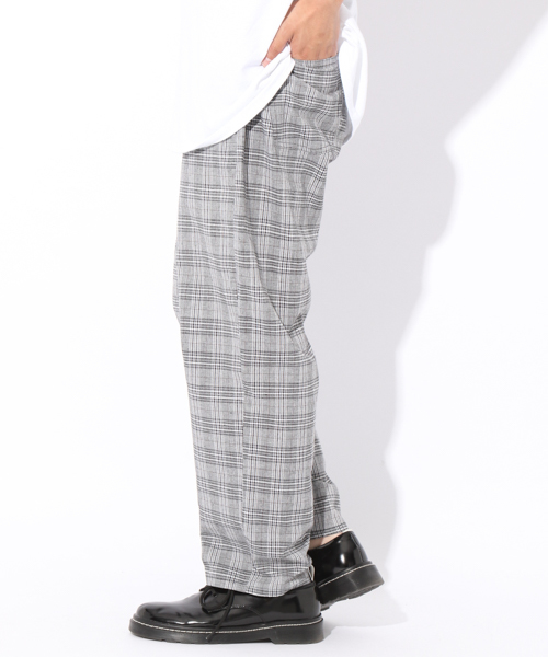 kutir(クティール)の「【Youtuber JUN紹介アイテム】wide tapered PANTS / ワイドテーパードパンツ チェック(その他パンツ・メンズ・ブラック/ネイビー/グレー/グレー系その他/ダークブラウン/ブラック系その他/ライトベージュ/ブラウン系その他/チャコールグレー/ブルー系その他/ブラック系その他2・MEDIUM/LARGE/SMALL)」の19枚目の写真