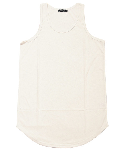 MinoriTY(マイノリティ)の「【MinoriTY】タンクトップ レギュラー丈 裾ラウンドタイプ レイヤード Tシャツ重ね着用 ノースリーブ メンズ(タンクトップ・メンズ・ホワイト/ライトグレー/ブラック/ピンク/モカ/ブラック×ホワイト/ラベンダー・M/L)」の18枚目の写真