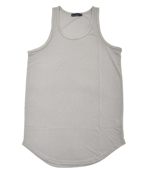 MinoriTY(マイノリティ)の「【MinoriTY】タンクトップ レギュラー丈 裾ラウンドタイプ レイヤード Tシャツ重ね着用 ノースリーブ メンズ(タンクトップ・メンズ・ホワイト/ライトグレー/ブラック/ピンク/モカ/ブラック×ホワイト/ラベンダー・M/L)」の21枚目の写真