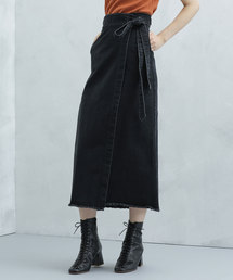 SOMETHING | SOMETHING/別注ラップスカート(デニムスカート)