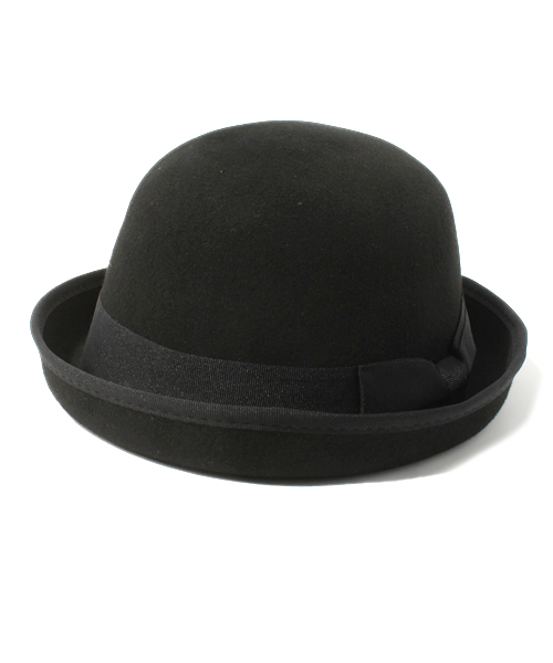 WEGO（ウィゴー）の「WEGO/フェルトボーラーハット（ハット・メンズ・ブラック/ダークグレー/ワイン・FREE）」の9枚目の写真