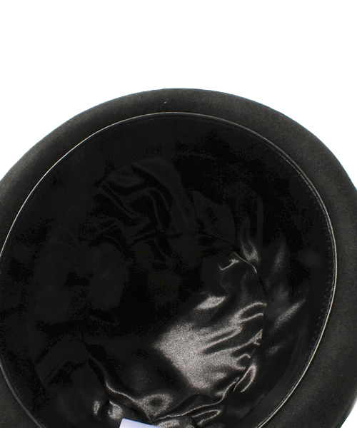 WEGO（ウィゴー）の「WEGO/フェルトボーラーハット（ハット・メンズ・ブラック/ダークグレー/ワイン・FREE）」の7枚目の写真