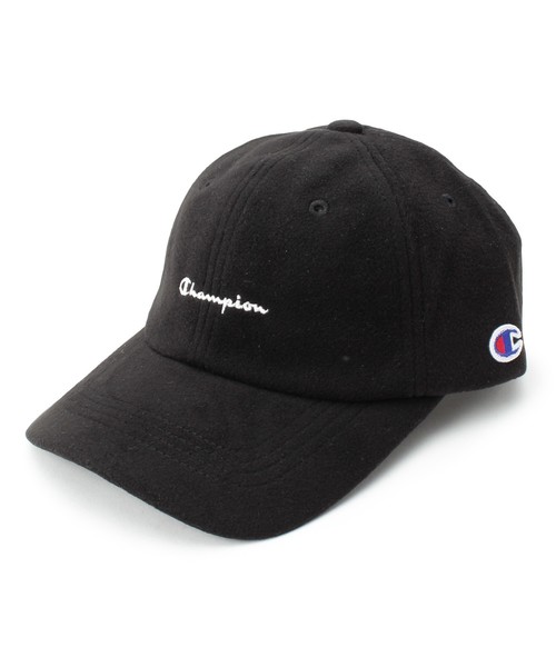 Champion（チャンピオン）の「Champion ロゴワッペンキャップ（キャップ・レディース・ネイビー/ライトグレー/ブラック・00）」の2枚目の写真