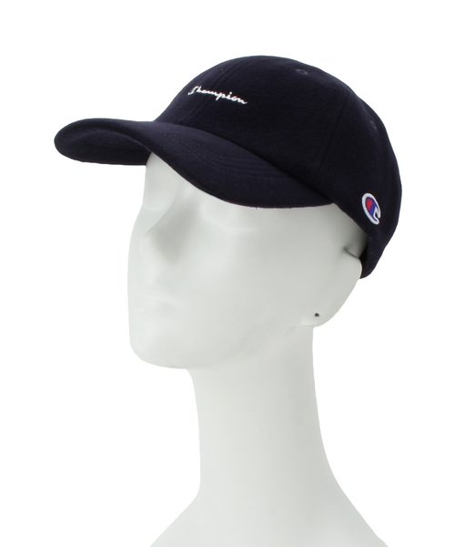 Champion（チャンピオン）の「Champion ロゴワッペンキャップ（キャップ・レディース・ネイビー/ライトグレー/ブラック・00）」の9枚目の写真