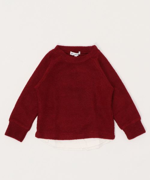 GLOBAL WORK（グローバルワーク）の「【キッズ】ヘアキモウパイルニットレイヤー/816301（ニット/セーター・キッズ・ベージュ/ネイビー/グレー/ワインレッド・SMALL/MEDIUM/LARGE/X-LARGE/XX-LARGE）」の11枚目の写真