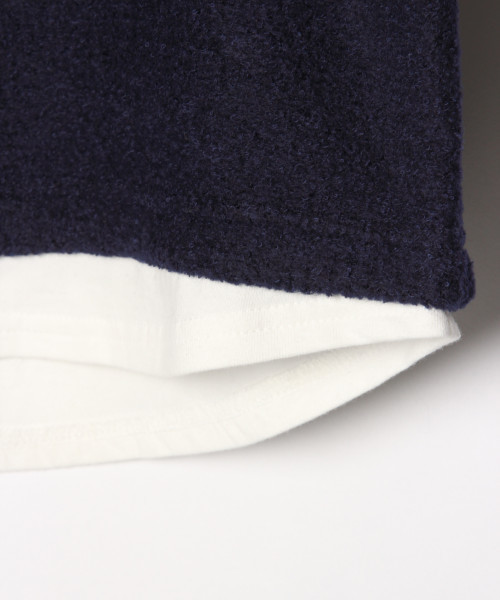 GLOBAL WORK（グローバルワーク）の「【キッズ】ヘアキモウパイルニットレイヤー/816301（ニット/セーター・キッズ・ベージュ/ネイビー/グレー/ワインレッド・SMALL/MEDIUM/LARGE/X-LARGE/XX-LARGE）」の8枚目の写真