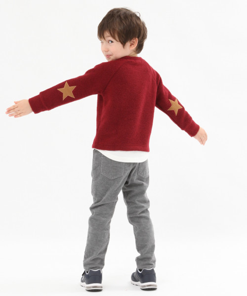 GLOBAL WORK（グローバルワーク）の「【キッズ】ヘアキモウパイルニットレイヤー/816301（ニット/セーター・キッズ・ベージュ/ネイビー/グレー/ワインレッド・SMALL/MEDIUM/LARGE/X-LARGE/XX-LARGE）」の20枚目の写真