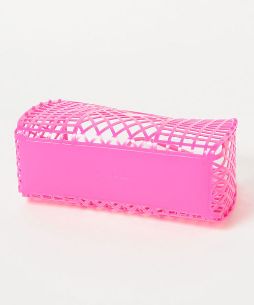 Ray BEAMS（レイビームス）の「SunJellies / カゴバッグ S（かごバッグ・レディース・ライトブルー/ピンク・ONE SIZE）」の6枚目の写真