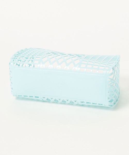 Ray BEAMS（レイビームス）の「SunJellies / カゴバッグ S（かごバッグ・レディース・ライトブルー/ピンク・ONE SIZE）」の11枚目の写真