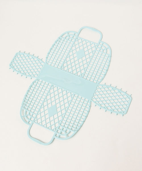 Ray BEAMS（レイビームス）の「SunJellies / カゴバッグ S（かごバッグ・レディース・ライトブルー/ピンク・ONE SIZE）」の14枚目の写真