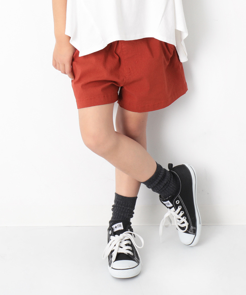 devirock（デビロック）の「ショートパンツ（その他パンツ・キッズ・ブラック/ベージュ/カーキ/レッド系その他/レッド系その他2/テラコッタ/スモークピンク・100cm/110cm/120cm/130cm/140cm/150cm/160cm）」の6枚目の写真