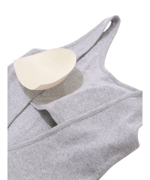 Ungrid（アングリッド）の「カップ付きボディスーツ（タンクトップ・レディース・ブラック/グレー/オフホワイト・FREE）」の15枚目の写真