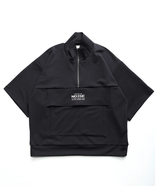 SHAREEF（シャリーフ）の「GEORGETTE JQ HALF-ZIP S/S（Tシャツ