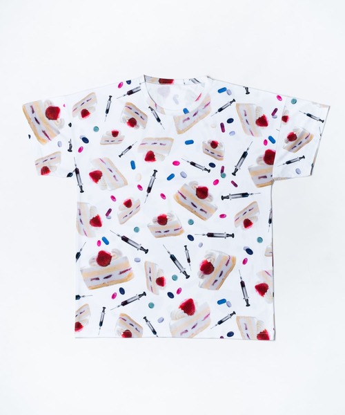 トラバストーキョー スイーツTシャツ TRAVAS TOKYO（トラバス トウキョウ）の「Chemical sponge cake