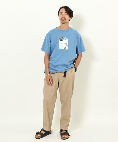 coen（コーエン）の「カラーフォトプリントTシャツ（Tシャツ/カットソー・メンズ・ホワイト/コバルトブルー・MEDIUM/LARGE/X-LARGE/SMALL）」の15枚目の写真