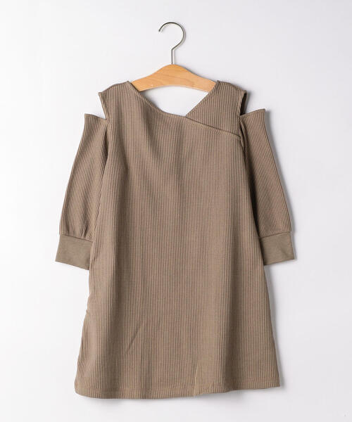 商品詳細 吸水速乾 ドライワッフルカッティングワンピース 7スリーブ Outlet アウトレット 公式通販