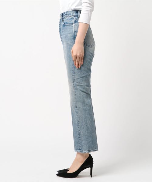 最終値下げ CLANE クラネ テーパード デニムパンツ 26 CLANE（クラネ）の「REMAKE TAPERED DENIM PANTS（その他パンツ