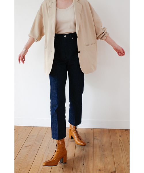 CLANE（クラネ）の「REMAKE TAPERED DENIM PANTS（その他パンツ