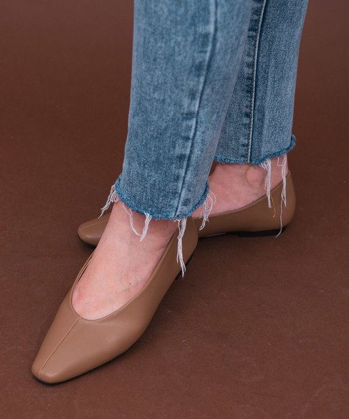 Aunt Marie's（アントマリーズ）の「AUNT MARIE'S Flat Pumps（パンプス・レディース・ブラック/モカ・MEDIUM/LARGE）」の10枚目の写真