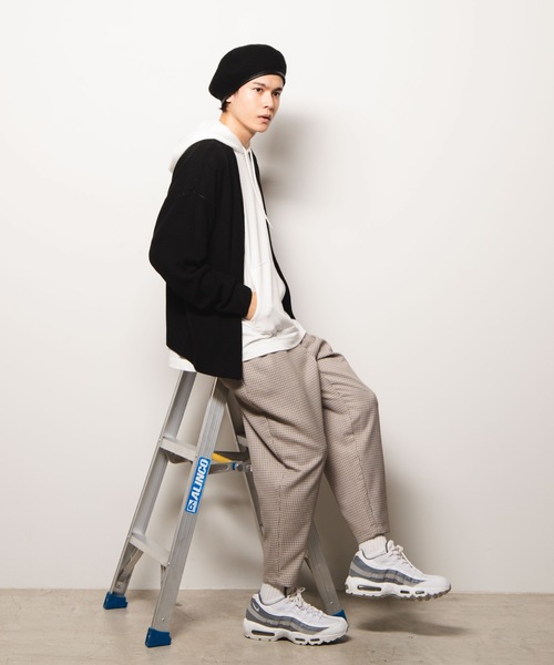 WEGO（ウィゴー）の「WEGO/カラーリンキングノーカラーカーディガン（カーディガン/ボレロ・メンズ・ブラック/ベージュ/ブルー系その他・MEDIUM/LARGE）」の8枚目の写真