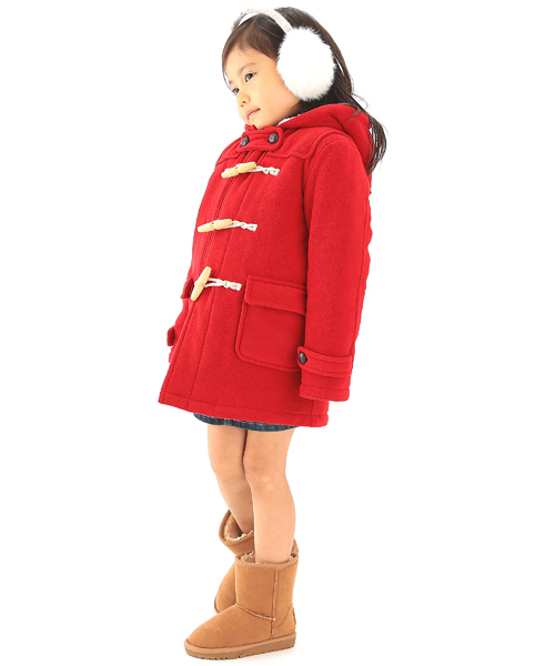 B:MING by BEAMS(ビーミングバイビームス)の「□B ビーミング by ビームス / フリースダッフルコート(ダッフルコート・キッズ・グレー/ネイビー/レッド・100/110/90/120/140/130/150/80)」の22枚目の写真