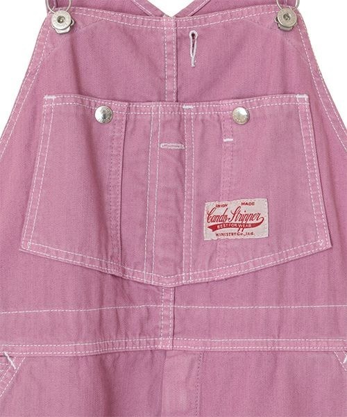 Candy Stripper（キャンディストリッパー）の「AUTHENTIC サロペット（サロペット/オーバーオール・レディース・ベージュ/ピンク/イエロー/インディゴブルー・2）」の7枚目の写真