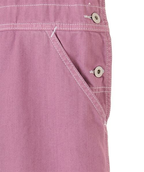 Candy Stripper（キャンディストリッパー）の「AUTHENTIC サロペット（サロペット/オーバーオール・レディース・ベージュ/ピンク/イエロー/インディゴブルー・2）」の6枚目の写真