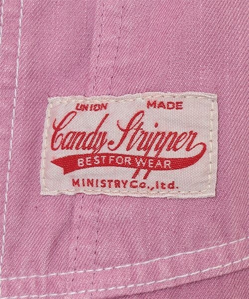 Candy Stripper（キャンディストリッパー）の「AUTHENTIC サロペット（サロペット/オーバーオール・レディース・ベージュ/ピンク/イエロー/インディゴブルー・2）」の10枚目の写真
