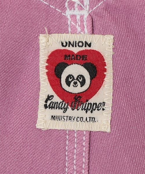 Candy Stripper（キャンディストリッパー）の「AUTHENTIC サロペット（サロペット/オーバーオール・レディース・ベージュ/ピンク/イエロー/インディゴブルー・2）」の8枚目の写真