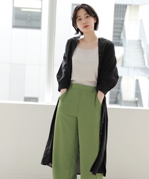 PAGEBOY | シアーバンドカラーシャツワンピース(ワンピース)