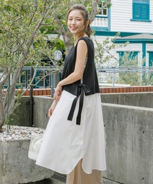 KOBE LETTUCE | [2点SET]ニットベスト×キャミワンピースセット(ワンピース)