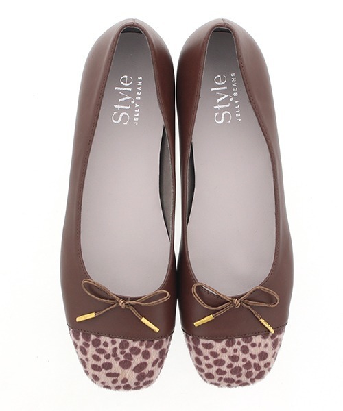 セール スクエアトゥコンビバレエ 4 2575 Jelly Beans ジェリービーンズ バレエシューズ Jelly Beans ジェリービーンズ のファッション通販 Zozotown