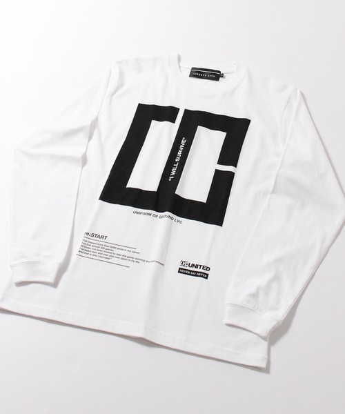 LIBERTY CITY（リバティシティ）の「【LIBERTY CITY/リバティーシティ】 [LC] ロンT（Tシャツ/カットソー・メンズ・ブラック/ホワイト・2/4/3）」の3枚目の写真