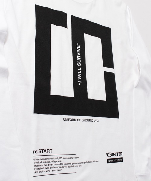 LIBERTY CITY（リバティシティ）の「【LIBERTY CITY/リバティーシティ】 [LC] ロンT（Tシャツ/カットソー・メンズ・ブラック/ホワイト・2/4/3）」の4枚目の写真