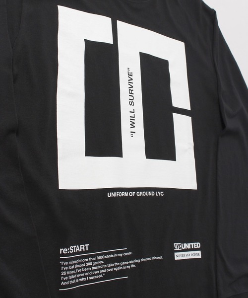 LIBERTY CITY（リバティシティ）の「【LIBERTY CITY/リバティーシティ】 [LC] ロンT（Tシャツ/カットソー・メンズ・ブラック/ホワイト・2/4/3）」の12枚目の写真