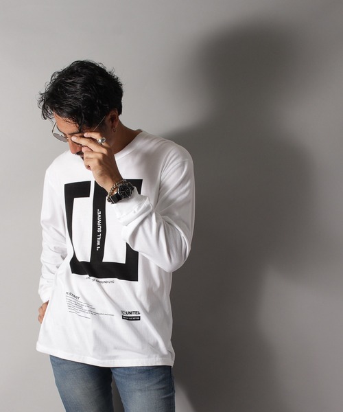 LIBERTY CITY（リバティシティ）の「【LIBERTY CITY/リバティーシティ】 [LC] ロンT（Tシャツ/カットソー・メンズ・ブラック/ホワイト・2/4/3）」の22枚目の写真