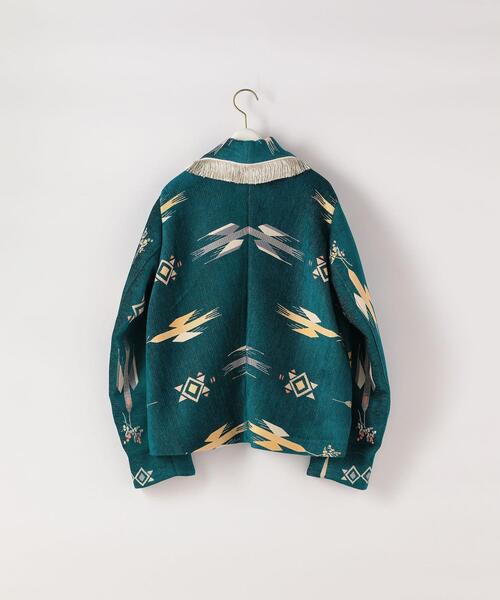 Steven Alan（スティーブンアラン）の「＜forte_forte＞JACQUARD JACKET/ジャケット Ψ（テーラードジャケット ...