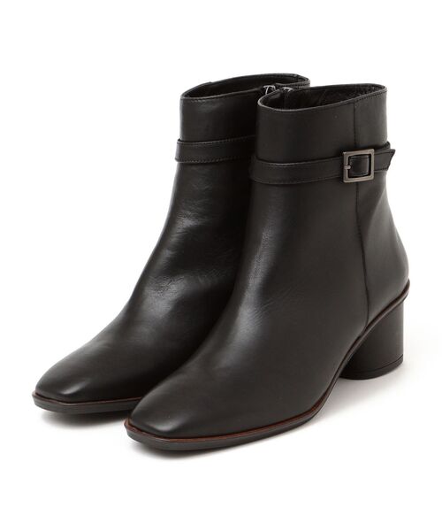 SHIPS（シップス）の「MARIAN:ベルトショートブーツ（ブーツ・レディース・ブラック・38/36/37）」の5枚目の写真