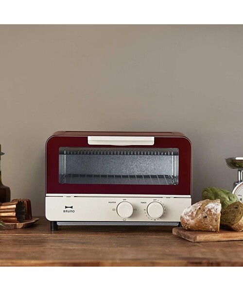 BRUNO ブルーノ オーブントースター 2枚焼き おしゃれ 北欧 トースター