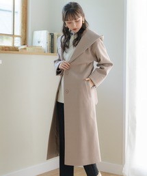 Rewde | ガウン風ロングコート（0R08-12014）(その他アウター)