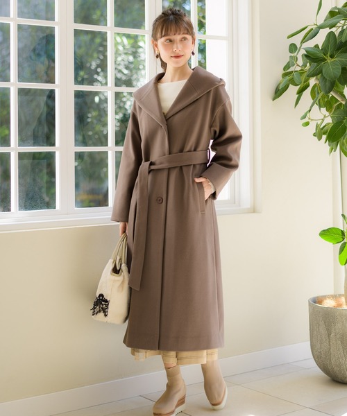 Rewde（ルゥデ）の「ガウン風ロングコート（0R08-12014）（その他