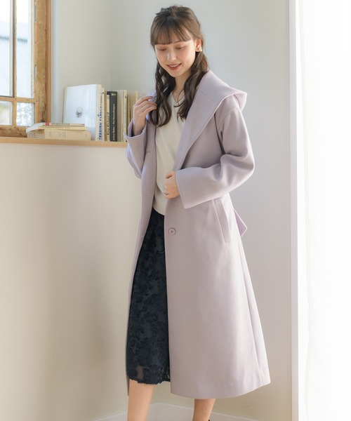 Rewde（ルゥデ）の「ガウン風ロングコート（0R08-12014）（その他