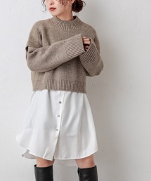 ふわもちあったかショートニット