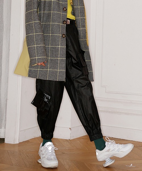 MIXSEVEN（ミックスセブン）の「ブラックデザインパンツ　A8K05【MIX SEVEN】（その他パンツ・メンズ・ブラック・S/M）」の8枚目の写真