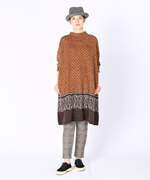 45R（フォーティファイブアール）の「フロートバンダナプリントドレス