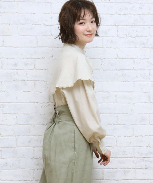 RETRO GIRL（レトロガール）の「デカ襟2WAYブラウス（シャツ
