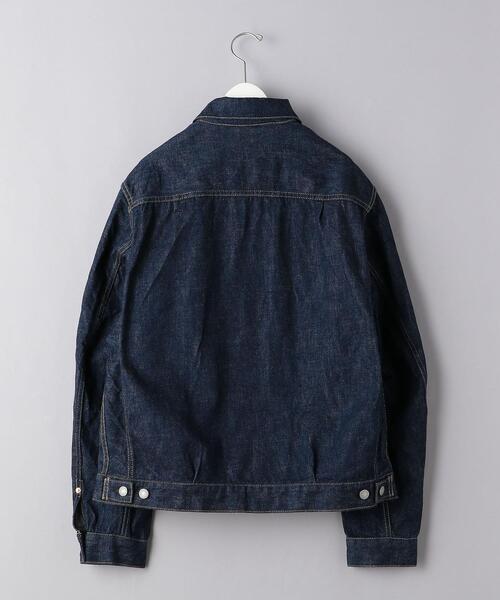 SCYE BASICS(サイベーシックス)の「<SCYE BASICS(サイベーシックス)> デニム トラッカージャケット(デニムジャケット・メンズ・ネイビー・38/40/36)」の10枚目の写真