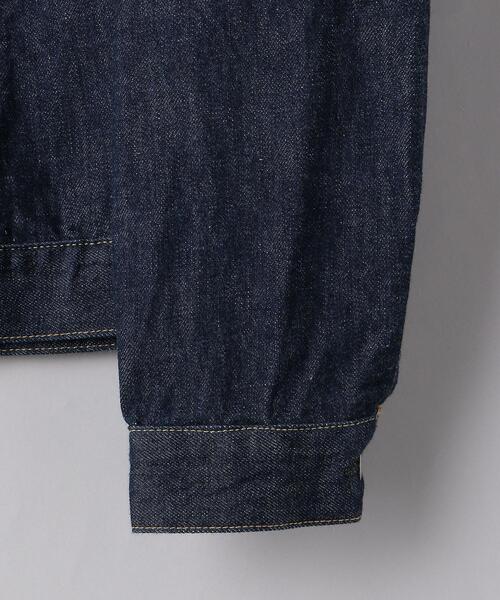 SCYE BASICS(サイベーシックス)の「<SCYE BASICS(サイベーシックス)> デニム トラッカージャケット(デニムジャケット・メンズ・ネイビー・38/40/36)」の3枚目の写真